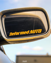 Load image into Gallery viewer, REFORMED AUTO CLUB MIRROR DECAL - STICKER SHEET