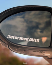 Load image into Gallery viewer, REFORMED AUTO CLUB MIRROR DECAL - STICKER SHEET