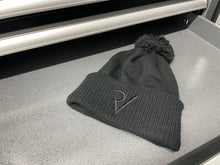 Load image into Gallery viewer, RV Signature Embroidered Beanie - Black Stitch
