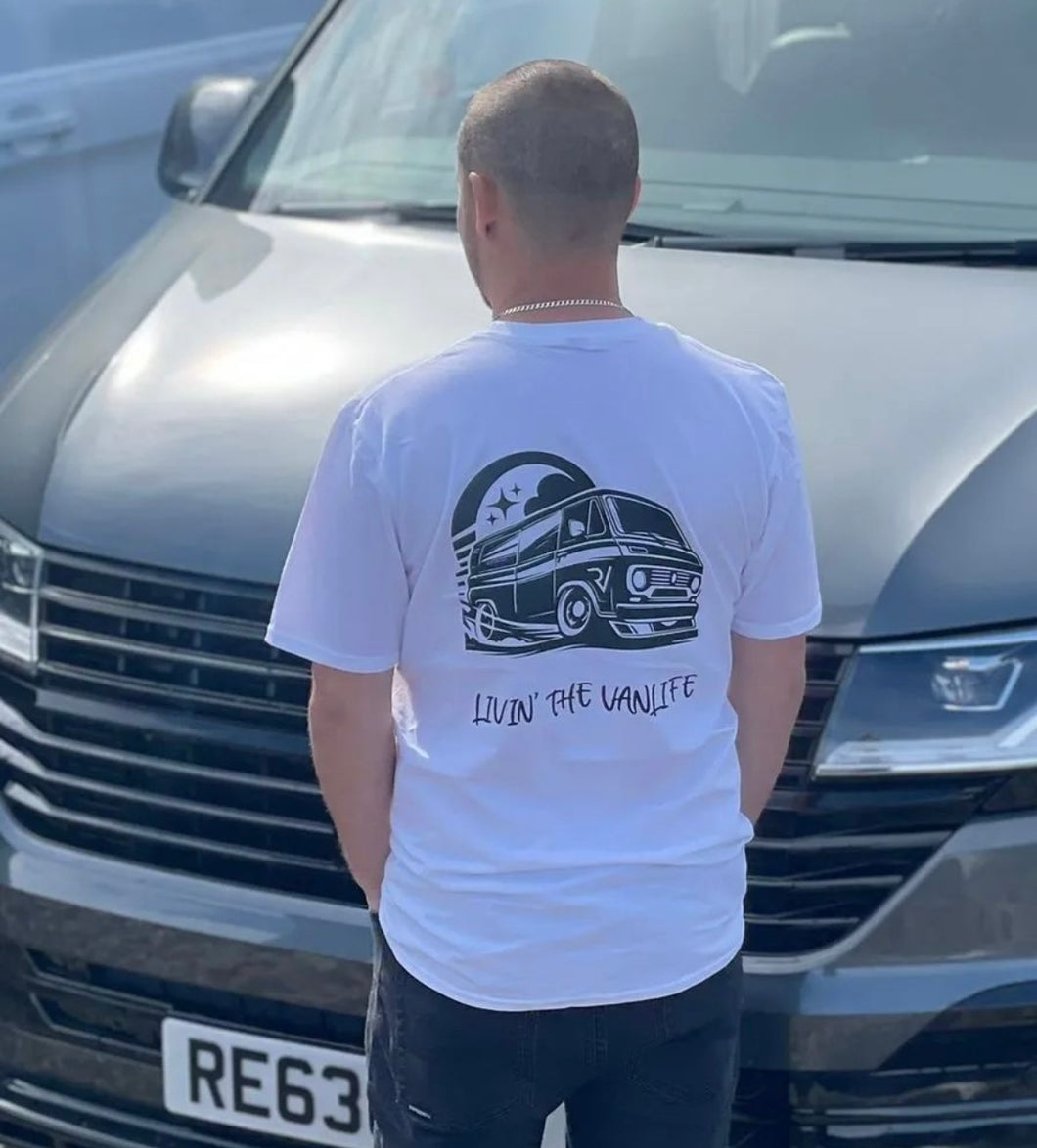 REFORMEDVAG x LOWDOWNVANS VANLIFE WHITE TEE